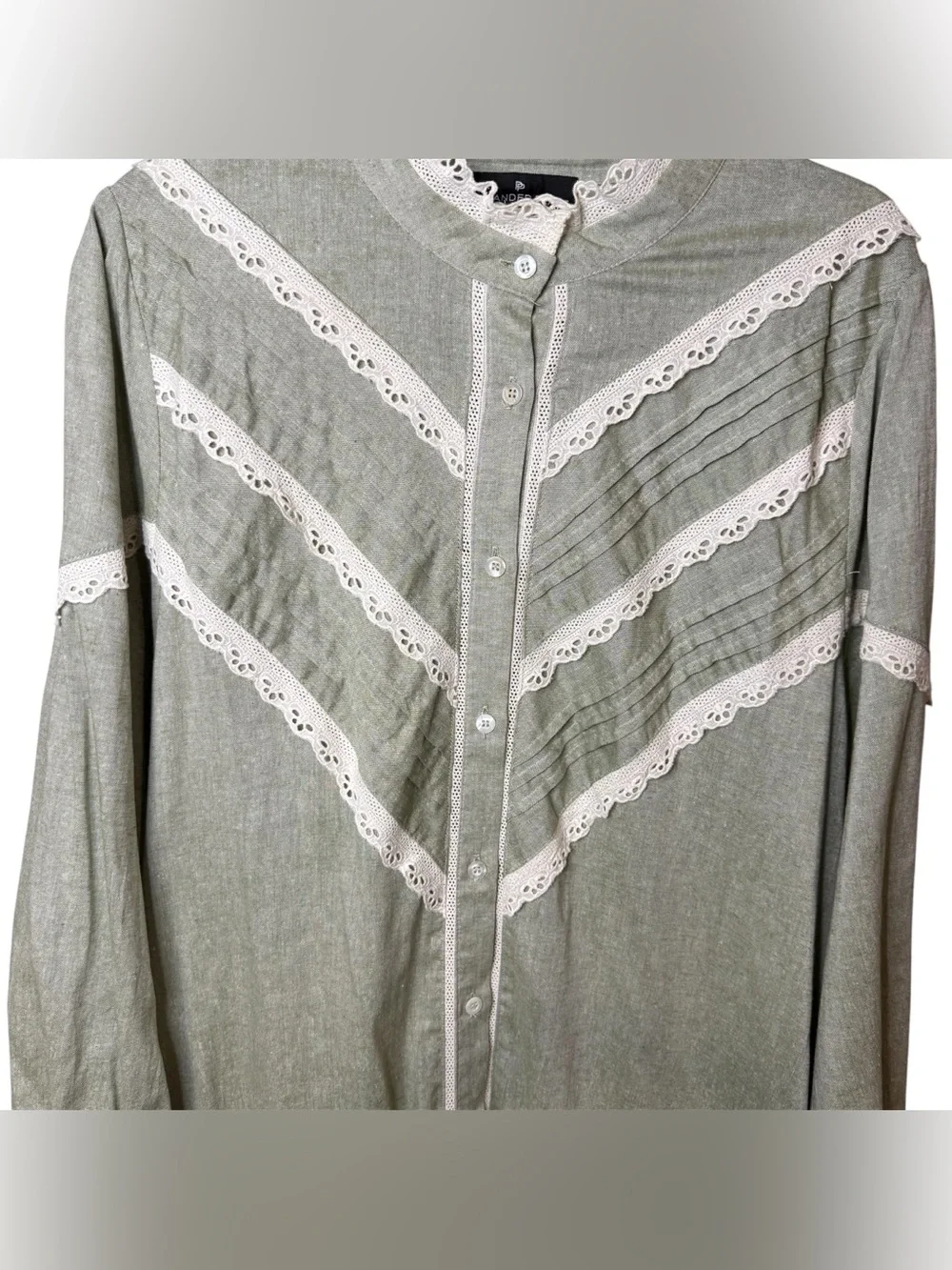 Tuckernuck Pomander Place Jolene Green Midi Dress - Picture 3 of 7